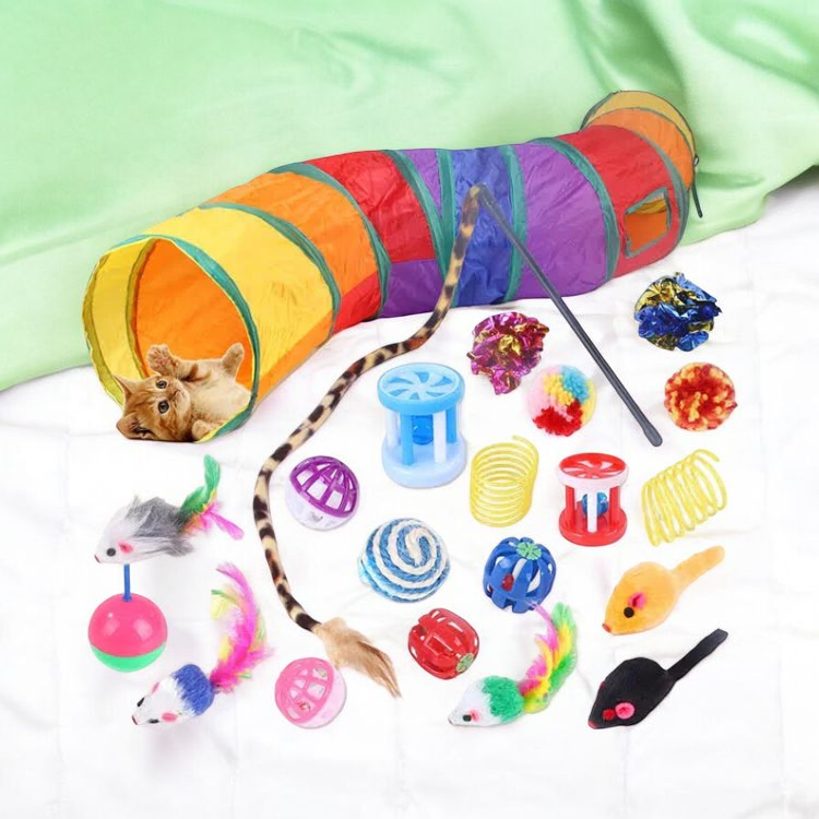 Cat Toys - 20 Pcs Assorted