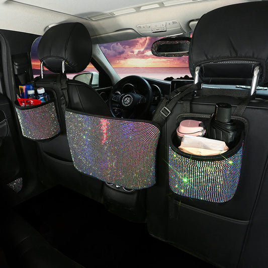 Bling Car Seat Storage Bag – Stylish & Functional Organizer
