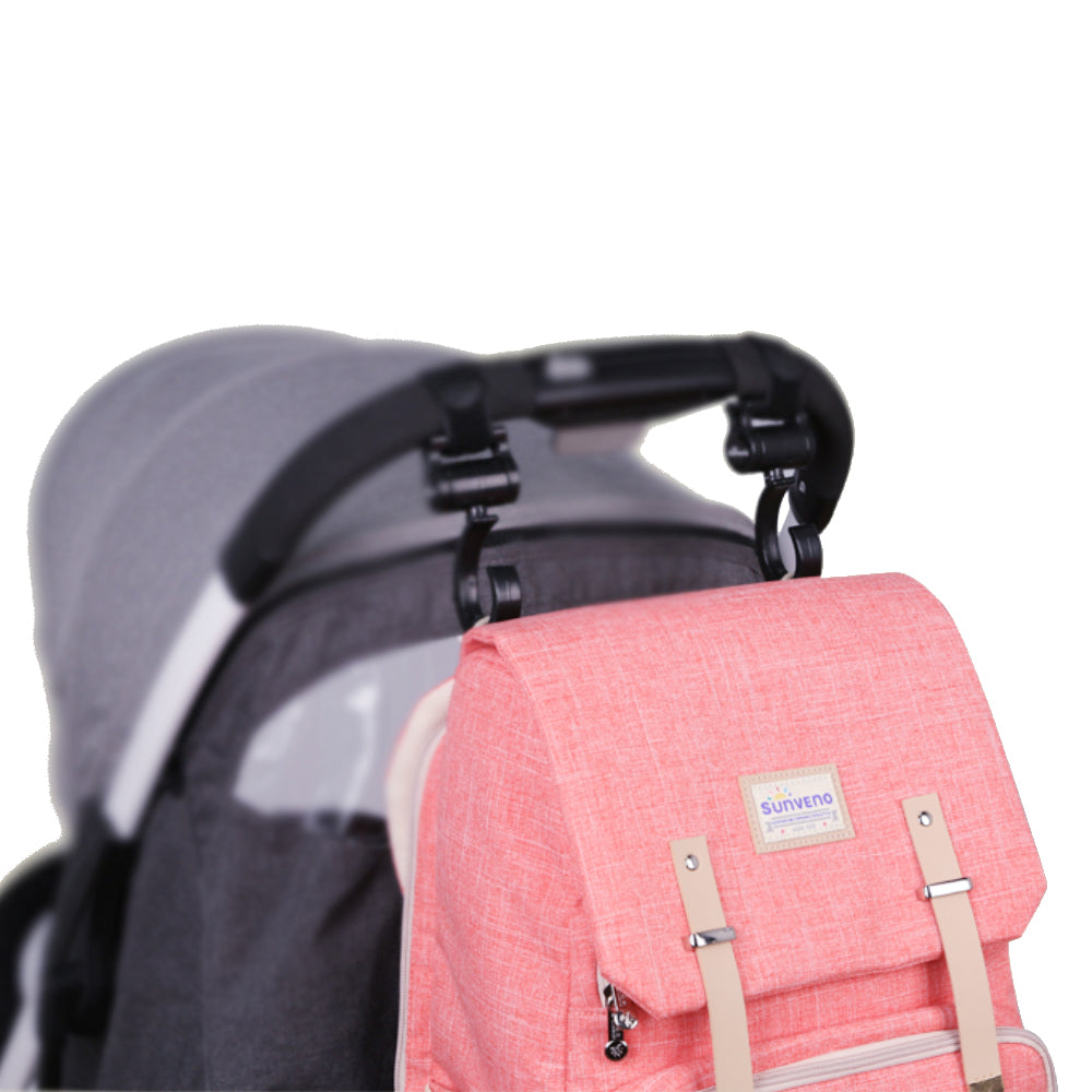 Canvas Diaper Bag Backpack